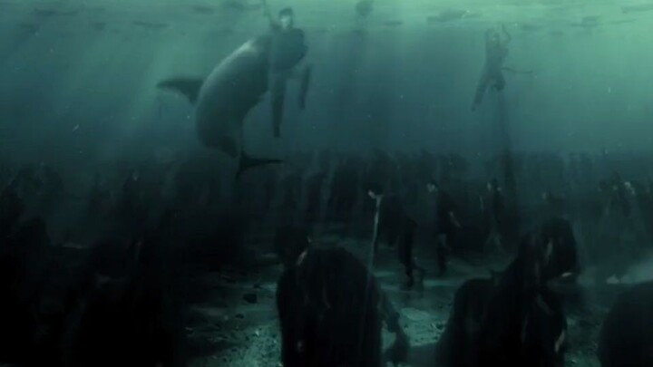 海底下全是丧尸，鲨鱼根本不愁吃，这也太爽了