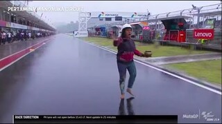 REAKSI PARA PEMBALAP MOTOGP ‼️ Melihat ke Ajaiban Pawang Hujan di Sirkuit Mandalika Hujan Deras Tadi