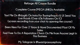 Reforge All Course Bundle download