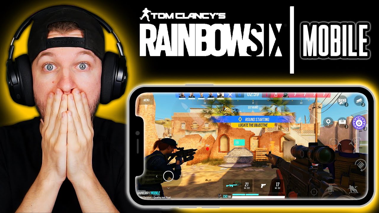 COMUNIDADE BRASILEIRA MUITO BRAVA COM O RAINBOW SIX MOBILE - BiliBili