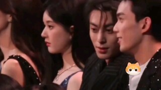 I didn't see you sitting in the backstage of Wang Hedi and Wu Lei's Weibo Night last year. This year