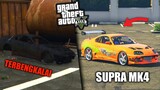 MENEMUKAN MOBIL LANGKA SUPRA MK4 TERBENGKALAI DI TEMPAT RONGSOKAN - GTA 5 MOD