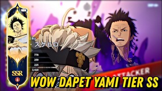 GAMENYA RAMAH F2P! PERTAMA KALI GACHA LANGSUNG DAPET SSR YAMI TIER SS - BLACK CLOVER MOBILE