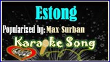 Estong/Karaoke Version/Minus One/Karaoke Cover