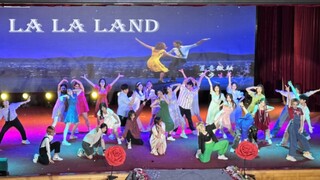 985大学生翻跳lalaland，多巴胺舞台爱了