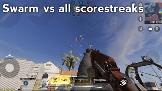 Swarm vs all scorestreaks in cod mobile