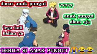 dubing kocak boruto kawaki si anak pungut