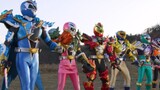 The final transformation and roll call collection of Super Sentai