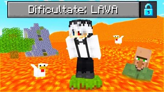 Minecraft Dar Lumea Este de LAVA!