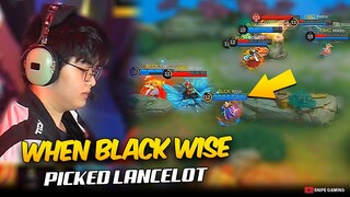 WHEN BLACK WISE PICKED LANCELOT . . . 😮