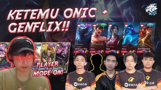 ZEYS LAGI TRIAL JADI PLAYER, KETEMU ONIC LAGI JOKIAN+ GENFLIX!! UDAH SIAP MPL SIH