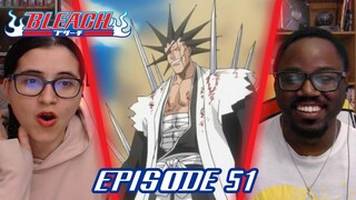 KENPACHI VS. TOSEN AND KOMAMURA! | Bleach Episode 51 Reaction