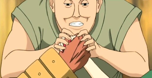 Tsunade and Abby arm wrestling