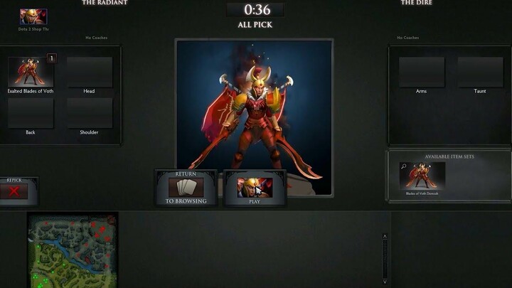 รีวิว Blades of Voth Domosh - Dota 2 Shop Thai