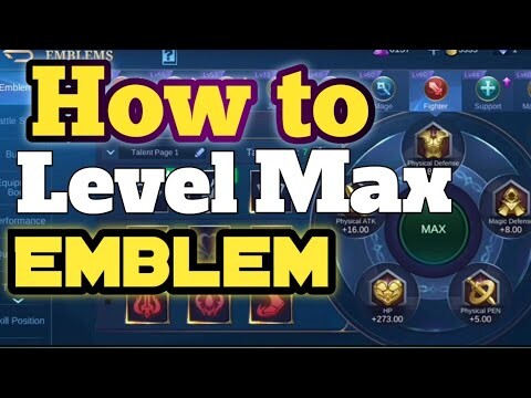 How to Level Max your Emblem |Fastest way |