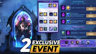 UPCOMING 2 NEW EXCLUSIVE EVENTS  | CLAIM FREE DIAMONDS & SUPRISE BOX | MLBB