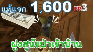 ฝูงสุนัขป่าเข้าบ้าน EP3 โหมด Cruel แพ้แจก 1600 -Survivalcraft [พี่อู๊ด JUB TV]