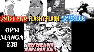 Flashy⚡️Flash vs Saitama/Genos | One punch man 193 / 238 | RESUMEN