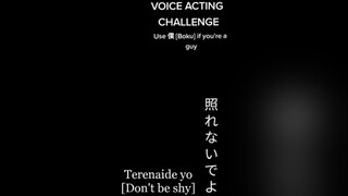 VOICE ACTING CHALLENGE!!Daijoubu watashi saikyō dakara Ryouiki tenkai ni tsuite oshiete Ageru!