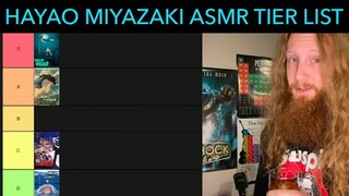 Hayao Miyazaki ASMR Tier List / The Boy and the Heron ASMR Review