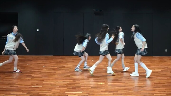 [Winter Vacation Dance] NewJeans - Hype Boy ห้องซ้อมเปลี่ยนแหล่งเสียงตามการขยายและจังหวะ (100bpm)
