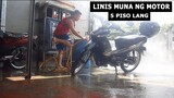 LINIS MUNA NG MOTOR (5PISO LANG) | J-Factor PH