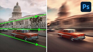 Generate "Perspective Motion" with Photoshop!