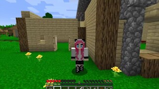 PANDA THỬ THÁCH SINH TỒN 1.16 TRONG MINECRAFT TẬP 2_REDHOOD MỀU VÀ CHỊ PANDA VỀ