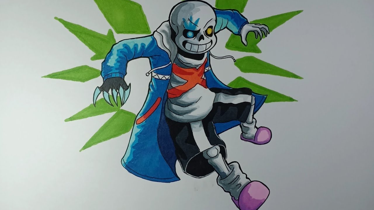 How To Draw Epic Sans Minecraft Chế Skin Epic Sans trong Mine Craft -  BiliBili