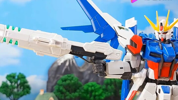 [Stop-Motion Assembly] Bandai RG created a stop-motion animation for the Strike Gundam group. Reprin