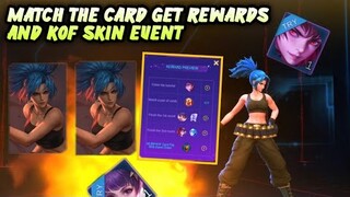 Match The Card And Win KOF /Skin Event