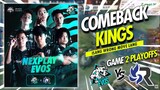 COMEBACK KINGS | NXP EVOS VS RSG PH GAME 2 | PLAYOFFS | S8 | MPL-PH | D1