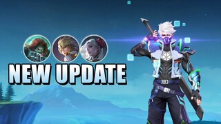 HANABI NEW VOICE, TERIZLA FLICKER, 1ST RECHARGE SKIN - MOBILE LEGENDS PATCH 1.7.42