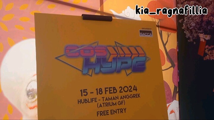 event coshype hublife mall taman anggrek. seru abisss