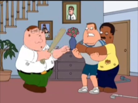 Family Guy, Joe VS Birth, một cảnh chiến đấu tuyệt vời chỉ có ở Birth House