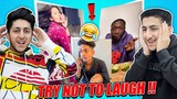 Try Not To laugh Challenge With My Brother 😂