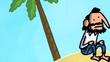 "Seri Kotak Kartun" Cara yang benar untuk meminta bantuan setelah terjebak di sebuah pulau - sinyal 