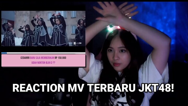 ANIN REACTION MV TERBARU JKT48! MAGIC HOUR