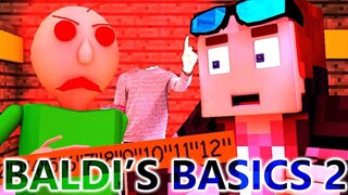 BALDI'S BASICS IN MINECRAFT 2! (Official) Baldi Minecraft Animation Horror Game