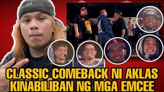 CLASSIC COMEBACK NI AKLAS KINABILIBAN NG MGA EMCEE AT FANS | SUNUGAN
