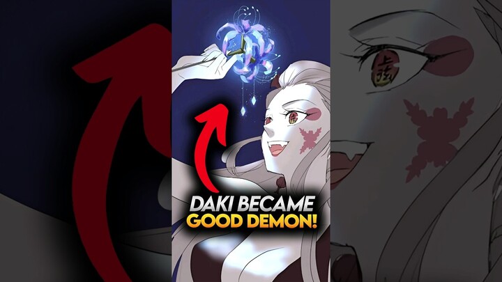 What if Daki Breaks Muzan's Curse? Demon Slayer Explained #demonslayer #shorts
