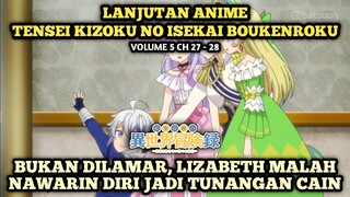 LIZABETH MALAH NAWARIN UNTUK JADI HAREM CAIN | Tensei Kizoku No Isekai Boukenroku - Novel