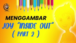 Menggambar si ceria Joy Inside Out !