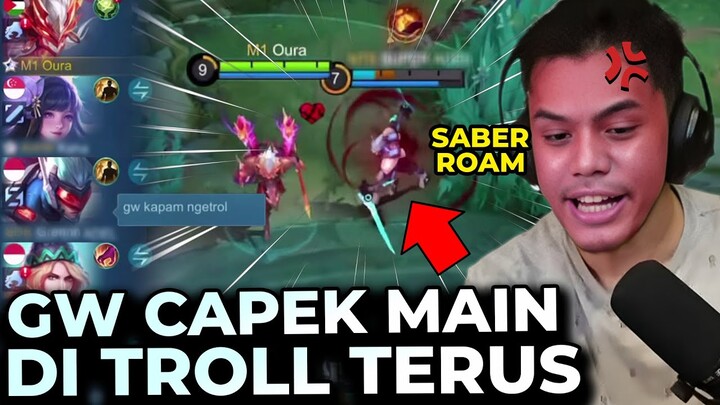 Udalah Gw Yang Gendong Di Troll Pula Sama Team Sendiri!! TOLONG Party apa ini!! - Mobile Legends