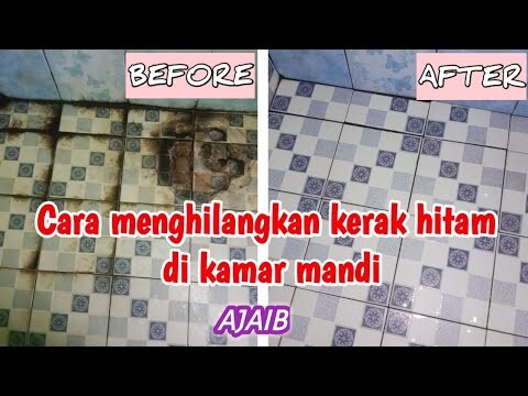 Cara membersihkan kerak kamar mandi yang sangat susah hilang dengan king clink😱
