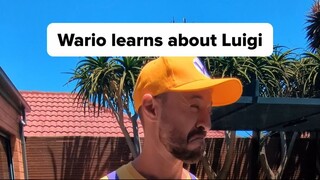 Wario learns about Luigi