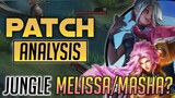 New META Masha And Melissa JUNGLE? Patch ANALYSIS for New Update - Mobile Legends Tutorial 2022