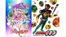 Yes Precure 5 Gogo x Kamen Rider OOO Opening