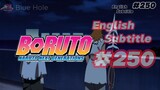 Boruto Episode 250 English Subtitle (Blue Hole)