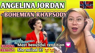 ANGELINA JORDAN - BOHEMIAN RHAPSODY [Allsang På Grensen 2022] || FILIPINA REACTS